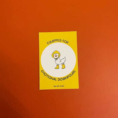 Emotionally Equipped Duck Pin