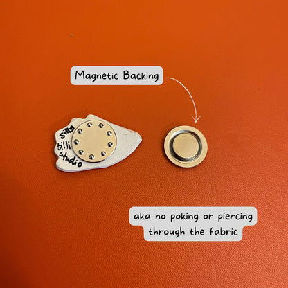 Defensive Hedgehog Pin