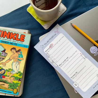 The Un-To-Do List notepad encouraging you to prioritise only what serves you and leave the rest behind