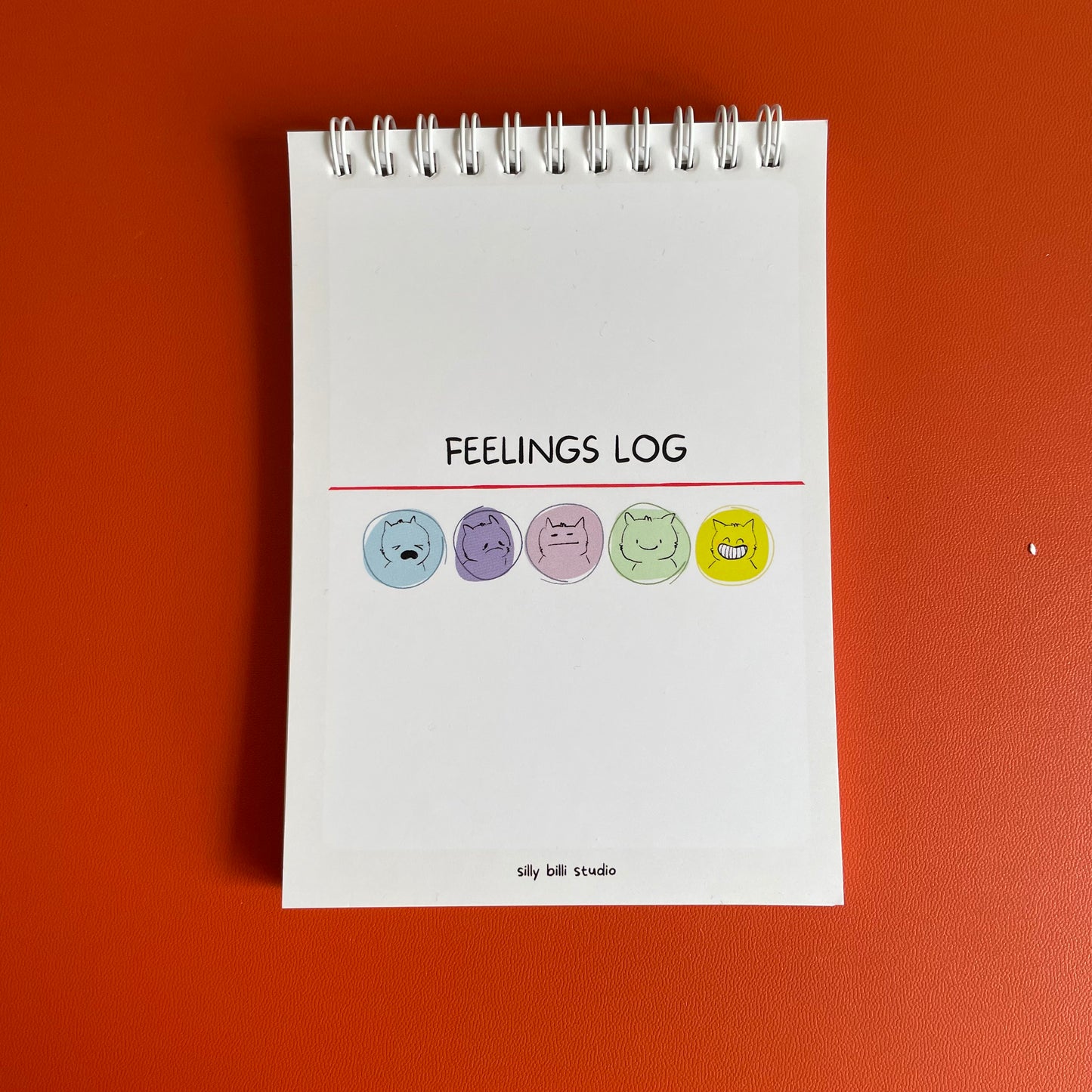 Feelings Log Notepad