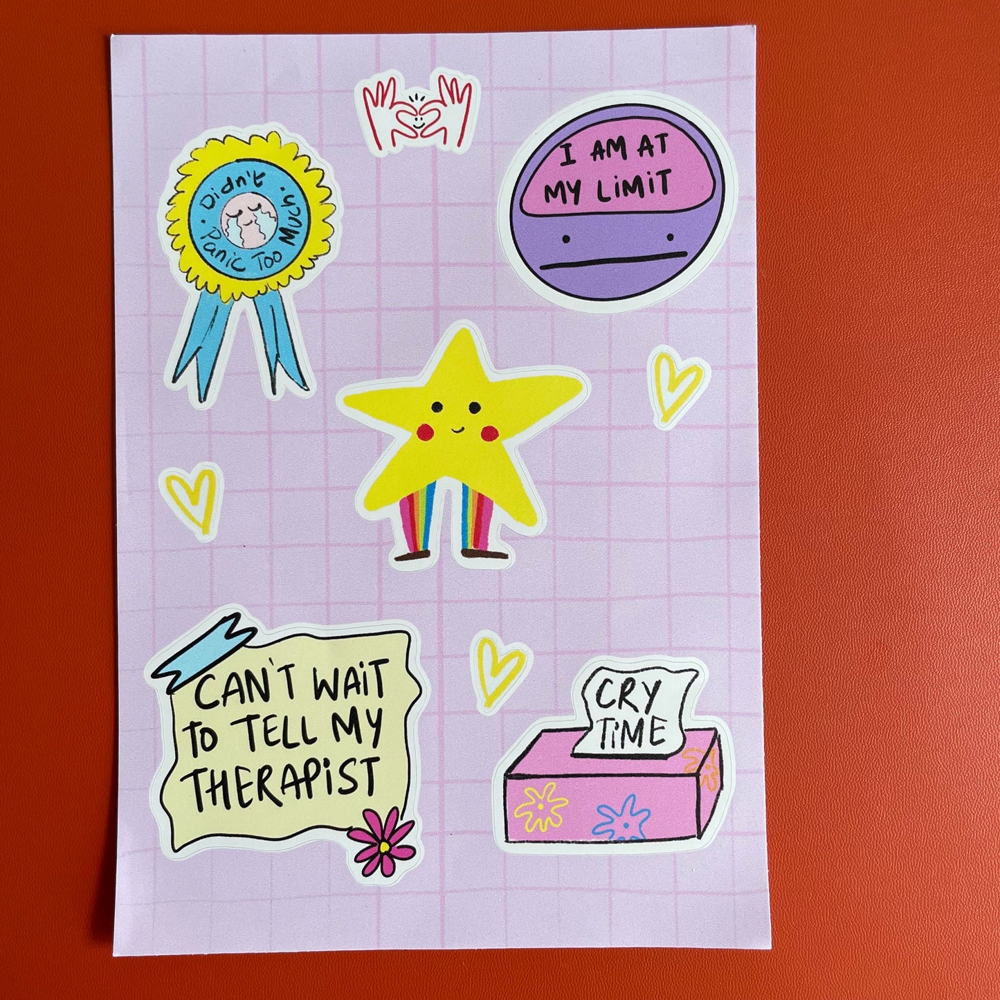 sticker sheet