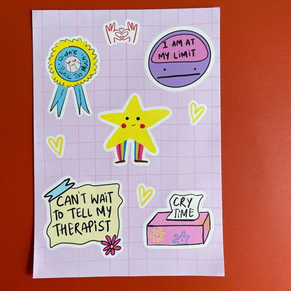 sticker sheet